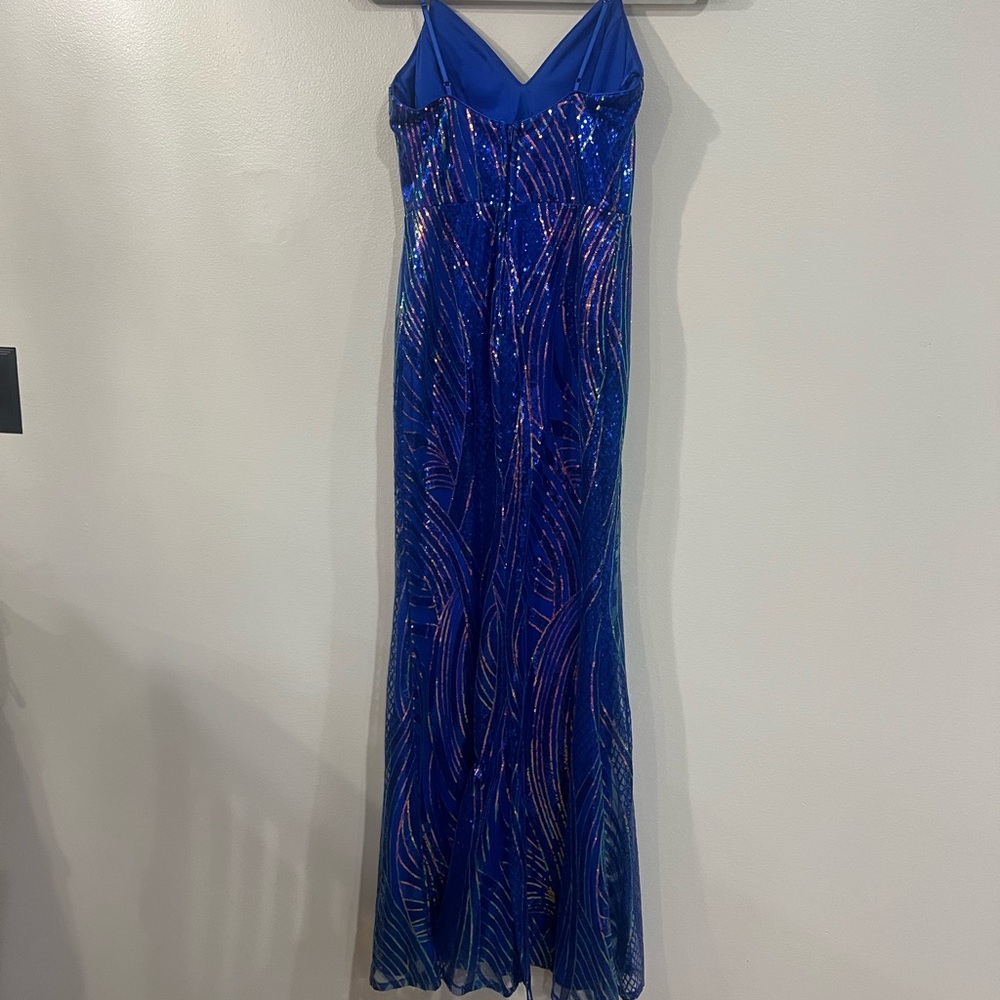 Sequin multi color dress size 3 worn once